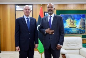 المجلس الرئاسي الليبي وسفير سويسرا لدى ليبيا