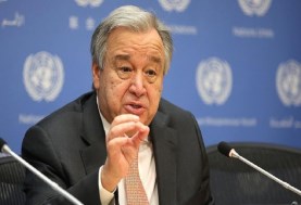 أنطونيو جوتيريش الأمين العام لمنظمة الأمم المتحدة