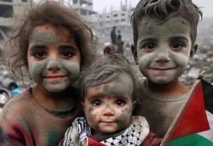 أطفال فلسطين تحت القصف الإسرائيلي