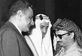 ياسر عرفات وجمال عبد الناصر  - أرشيفية