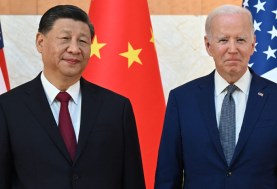 الرئيس الامريكي ونظيره الصيني