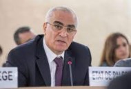  مندوب فلسطين الدائم بالمجلس الدولي لحقوق الإنسان