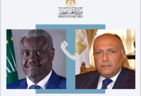 وزير الخارجية ورئيس مفوضية الاتحاد الافريقي