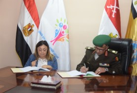 توقيع البرتوكول بين القوات المسلحة والقومي لذوي الإعاقة