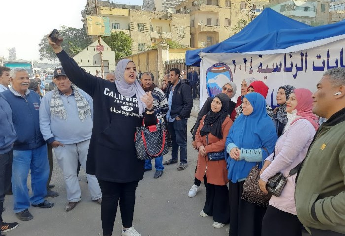 سيدات مصر  في مقدمة صفوف لجان العباسية 