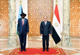الرئيس السيسى ونظيره السودانى