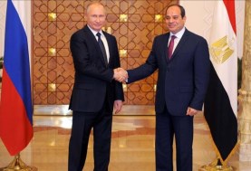 الرئيس عبدالفتاح السيسي والرئيس الروسي بوتين