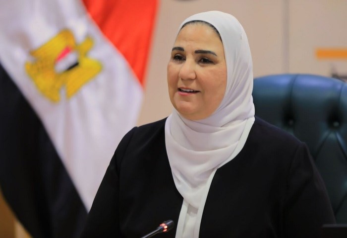 وزيرة التضامن الاجتماعي نيفين القباح