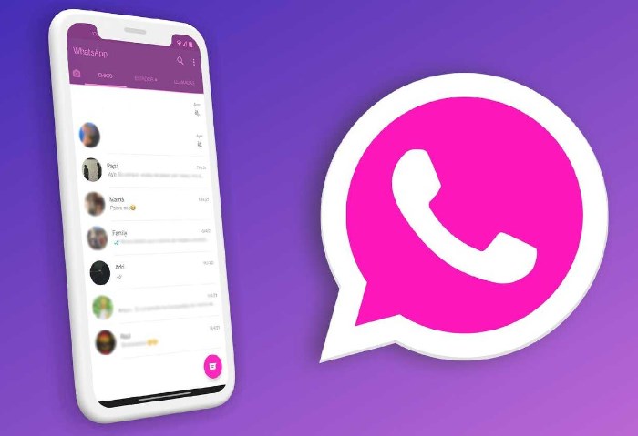 WhatsApp Pink