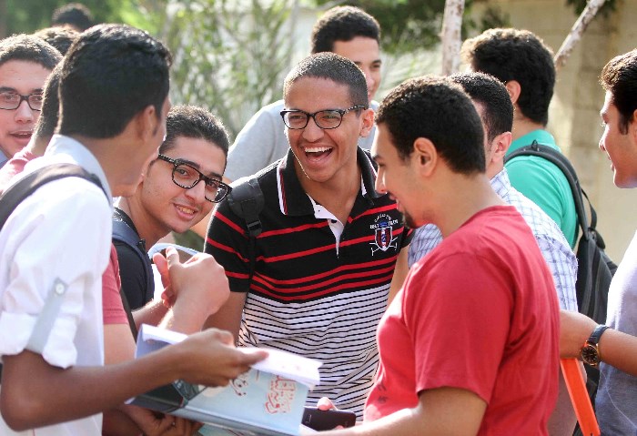 طلاب الثانوية العامة_ تصوير أحمد غالي