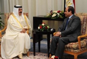 الرئيس السيسى وعاهل البحرين 