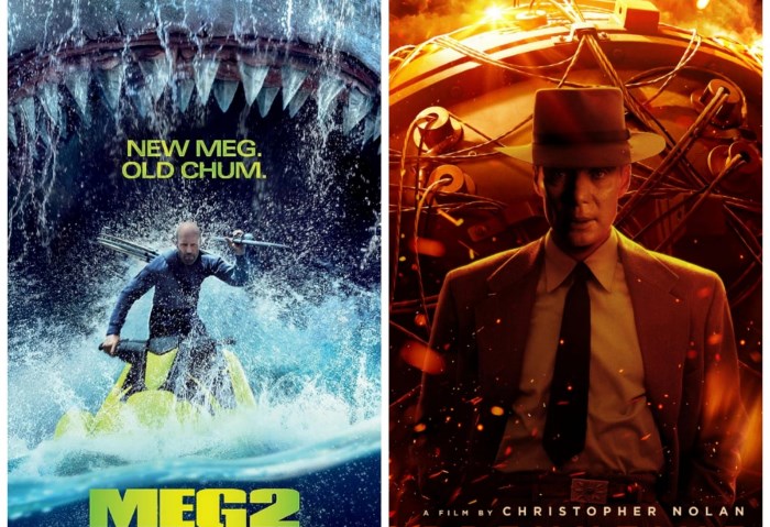 فيلم The Meg2 وفيلم Oppenheimer