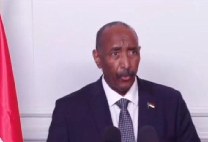 الفريق عبدالفتاح البرهان رئيس مجلس السيادة السوداني