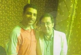 محمد أبو ديار مع الهارب أيمن نور