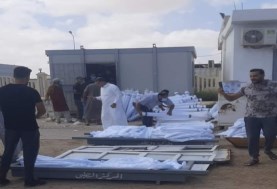 ضحايا إعصار ليبيا