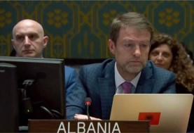 ممثل ألبانيا لدي مجلس الأمن الدولي فريت خوجا
