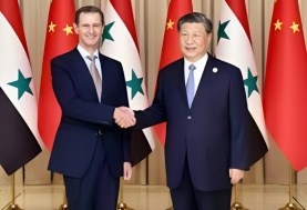 الرئيس الصينى ونظيره السوري