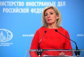 وزيرة الخارجية الروسية ماريا زاخاروفا
