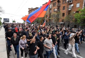 مظاهرات يريفان