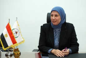 هالة رمضان مدير المركز القومي للبحوث الاجتماعية والجنائية