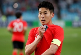لاعب المنتخب الكوري