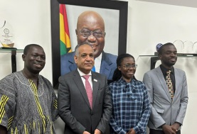 زيارة جمعية رجال الأعمال المصريين الأفارقة إلى غانا