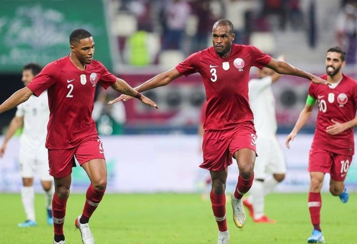 المعز مسعود لاعب منتخب قطر