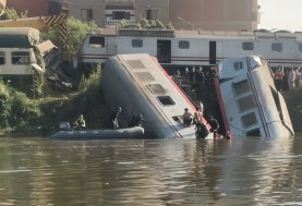 حادث قطار المنيا