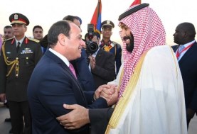 الرئيس السيسي والأمير محمد بن سلمان - أرشيفية