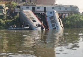 حادث قطار المنيا 