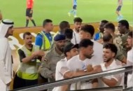 اشتباكات لاعبي الزمالك فى الإمارات