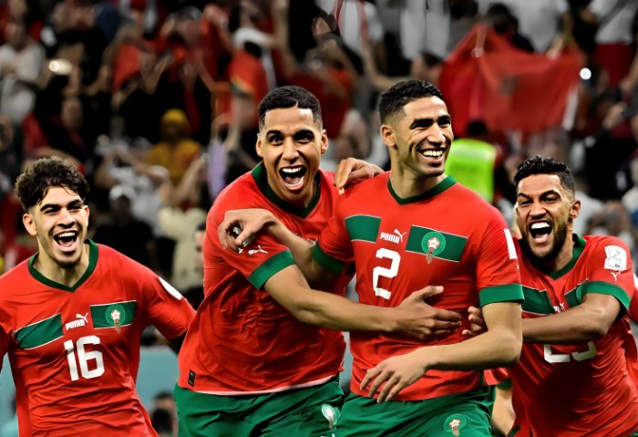 لاعبو منتخب المغرب