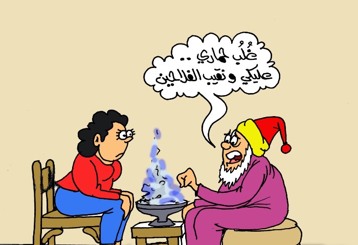 كاريكاتير الجمهور