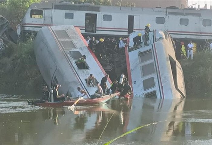 حادث قطار المنيا