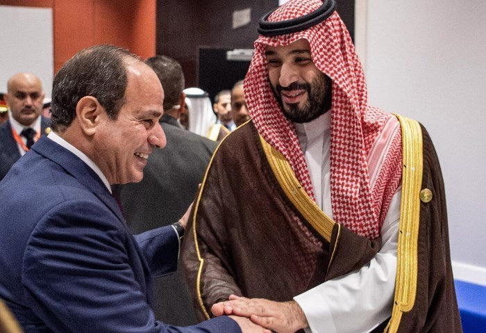  الرئيس السيسي والأمير محمد بن سلمان 