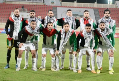 لاعبي منتخب فلسطين 