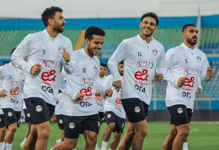 لاعبو منتخب مصر