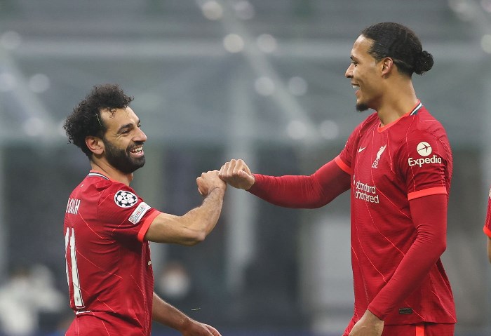 فان دايك ومحمد صلاح