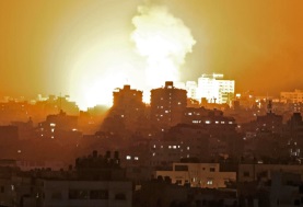 الغارات الاسرائيلية على قطاع غزة 