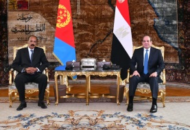 الرئيس السيسي والرئيس الإريتري