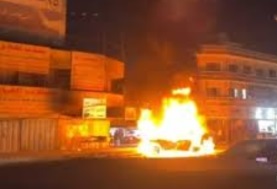  قصف من مسيرة استهدف سيارة قيادي في حزب الله العراقي 