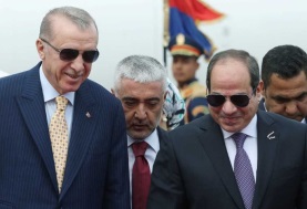 الرئيس التركي، رجب طيب أردوغان والرئيس عبد الفتاح السيسي،