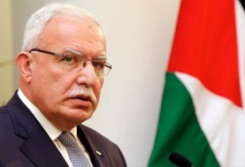 وزير الخارجية الفلسطيني، رياض المالكي