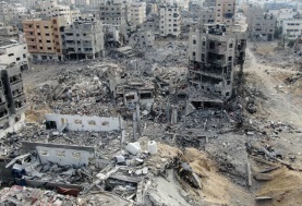 دمار الحرب على قطاع غزة - أرشيفية