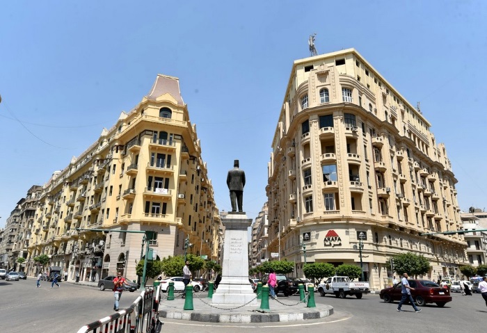 صورة أرشيفية لأحد ميادين مصر