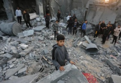مجزرة دوار النابلسي في رشيد غرب قطاع غزة