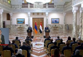 الرئيس السيسي  ورئيس وزراء أرمينيا