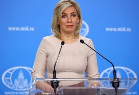 ماريا زاخاروفا المتحدثة باسم الخارجية الروسية 