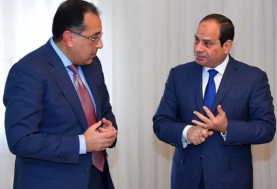 الرئيس السيسي مع الدكتور مصطفي مدبولي - أرشيفية