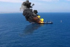 إصابة سفينة في البحر الأحمر بعد استهدافها بصاروخ باليستي